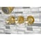 Kingston Brass KBX8137BX Three-Handle Tub and Shower Faucet, Brushed Brass KBX8137BX - alternate 4